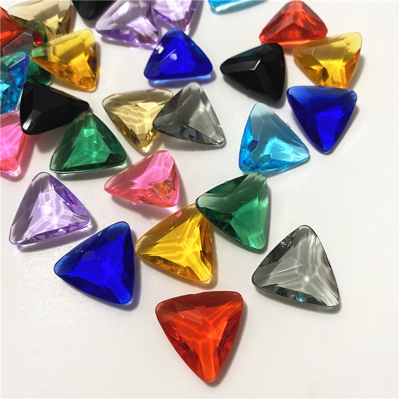Board Game The Sims - 10Pcs Acrylic Plastic 23mm Clear Triangle