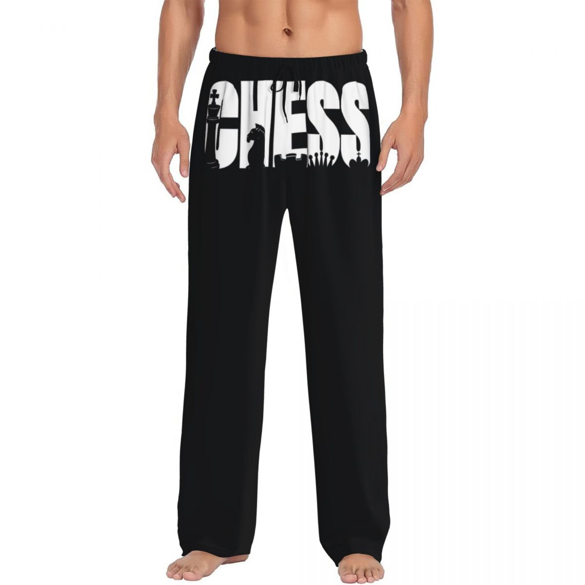 Board Game Is - Custom Chess Board Pajama Pants Men