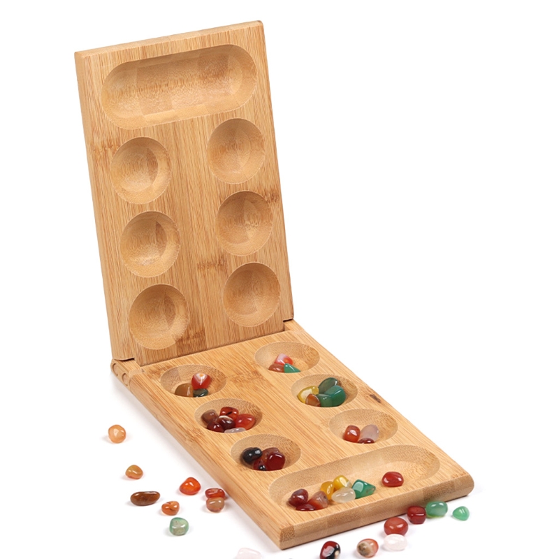 Board Game Zone - Mancala Board Game with Colorful Stones