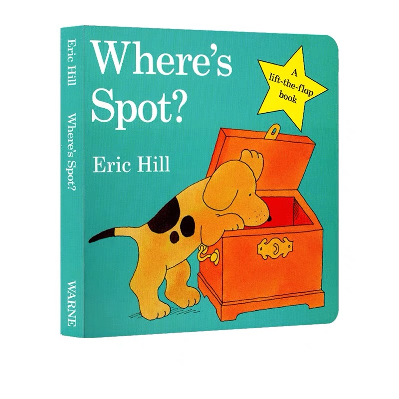 Board Game Yearbook - Where's Spot? Lift-the-Flap Card Books, Interactive