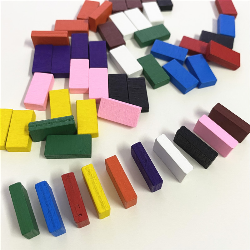 Board Game The Sims - 50Pcs 20*10*5mm Colorful Brick marks Cuboid