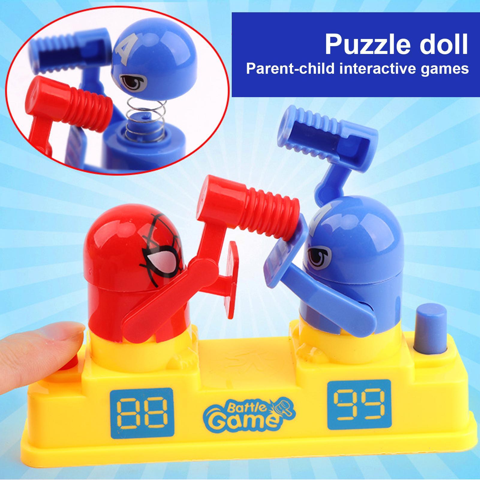 Board Game Quarto - Table Boxing Game Mini Robot Fighting