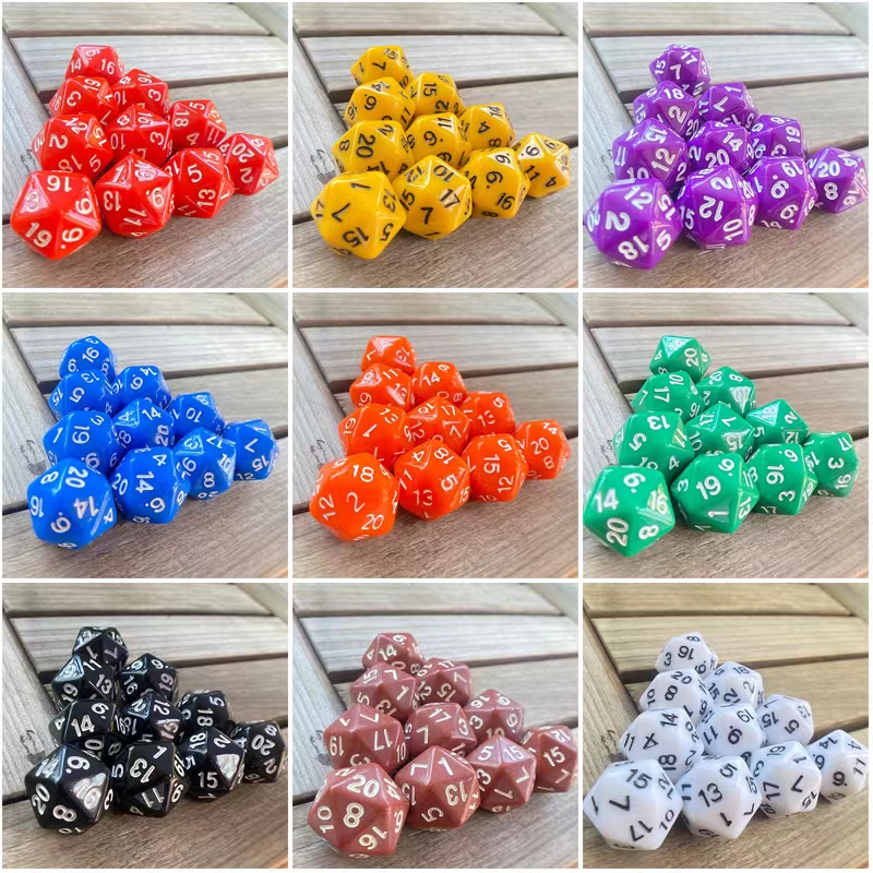 10PCS Polyhedral Dice D20 Dice - Board Game Pandemic ulasan dan harga