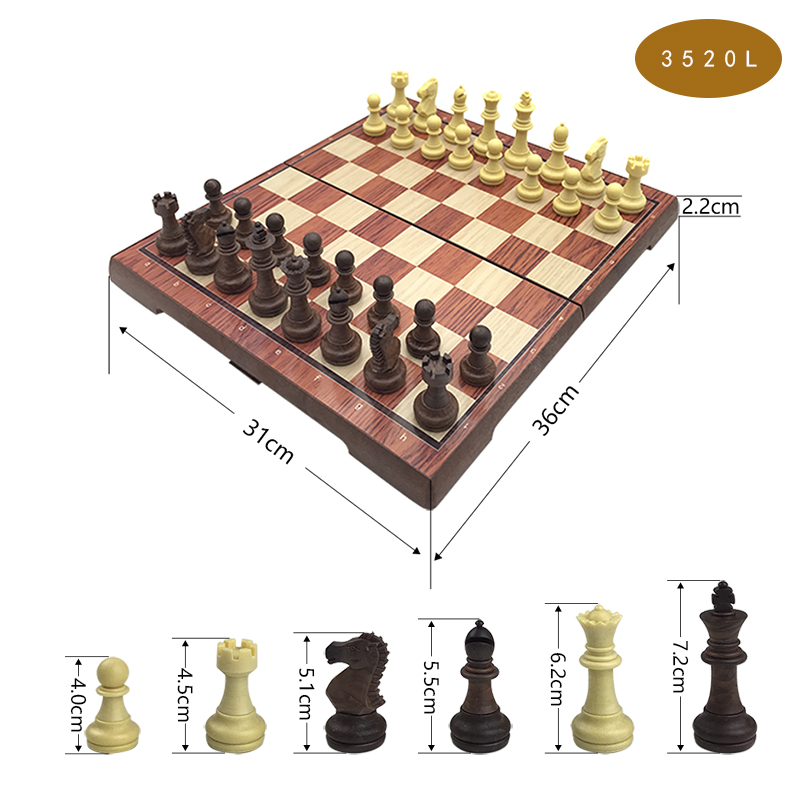 High-grade Chess Plastic Folde - Board Game Yearbook ulasan dan harga