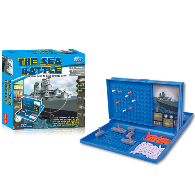 Sea Battle Ship Board Game Str - Board Game For 2 Players ulasan dan harga