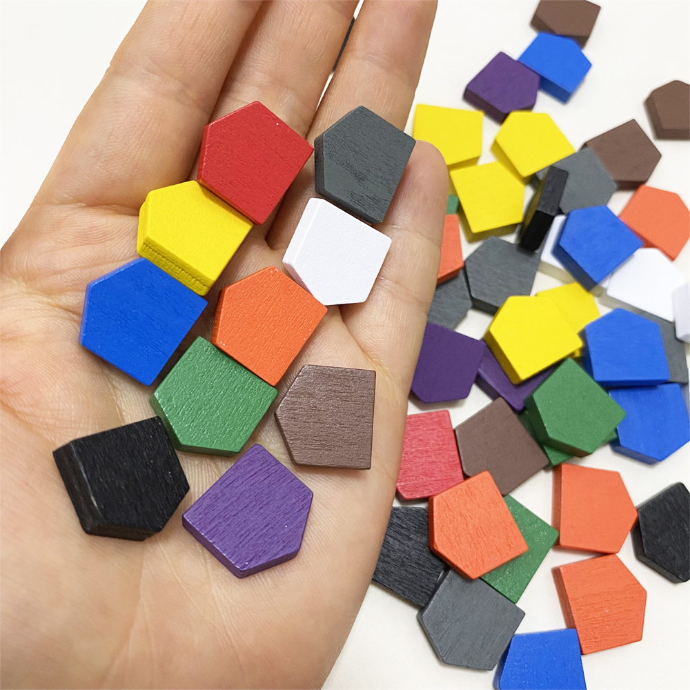 50 pieces 16*16MM Colorful Woo - Board Game The Sims ulasan dan harga