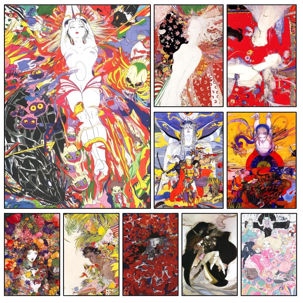 Art Yoshitaka Amano Final Fant - Board Game Yokohama ulasan dan harga