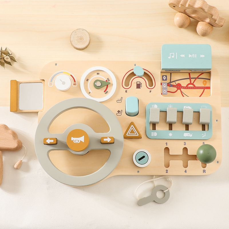 Kids Montessori Toys Car Busy  - Board Game Quarto ulasan dan harga