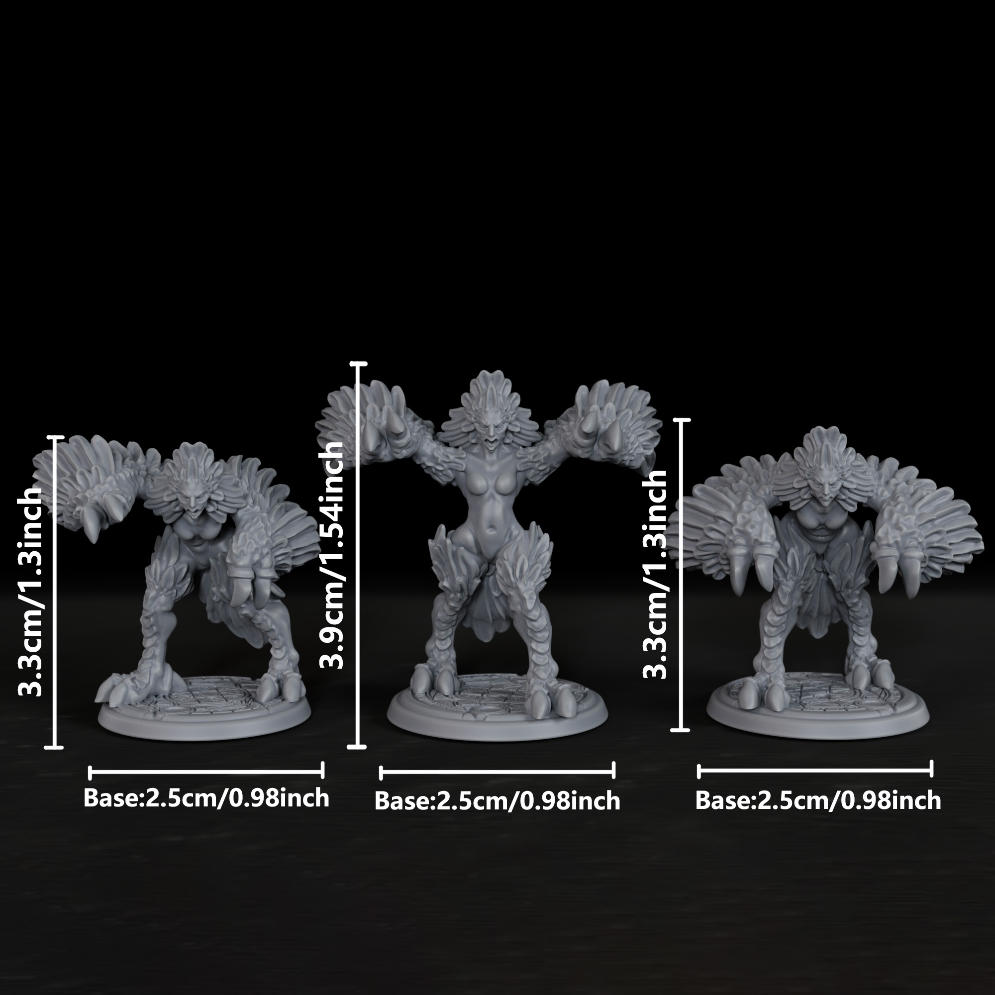 RPG Harpies Miniature - Christ - Board Game Rpg ulasan dan harga
