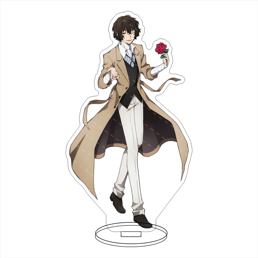 16CM Anime Acrylic Stand Bungo - Board Game Yokohama ulasan dan harga