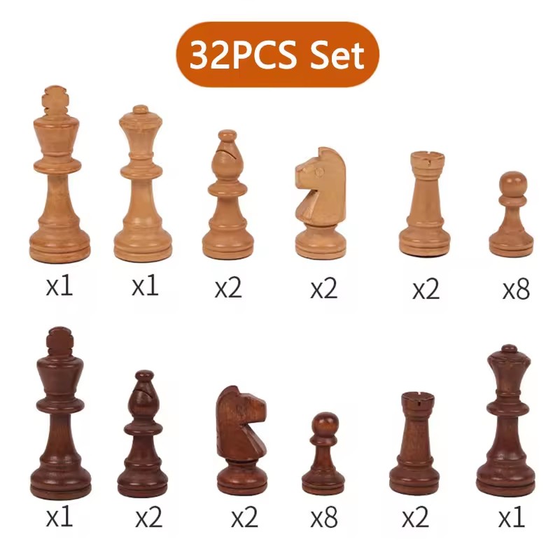 Magnetic Wooden Folding Chess  - Board Game Yearbook ulasan dan harga