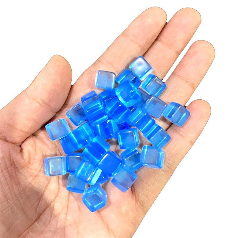 100pcs/set 8mm Clear Cube Dice - Board Game The Sims ulasan dan harga