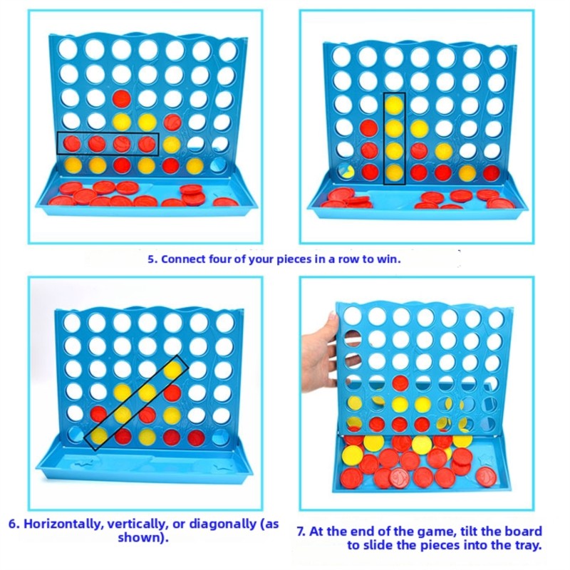 3D Four-in-a-Row Board Game fo - Board Game Quarto ulasan dan harga