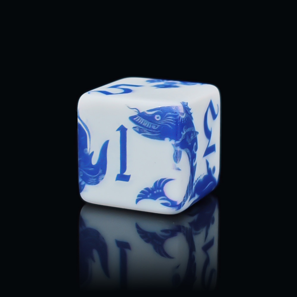 12Pcs Blue And White Porcelain - Board Game Rpg ulasan dan harga