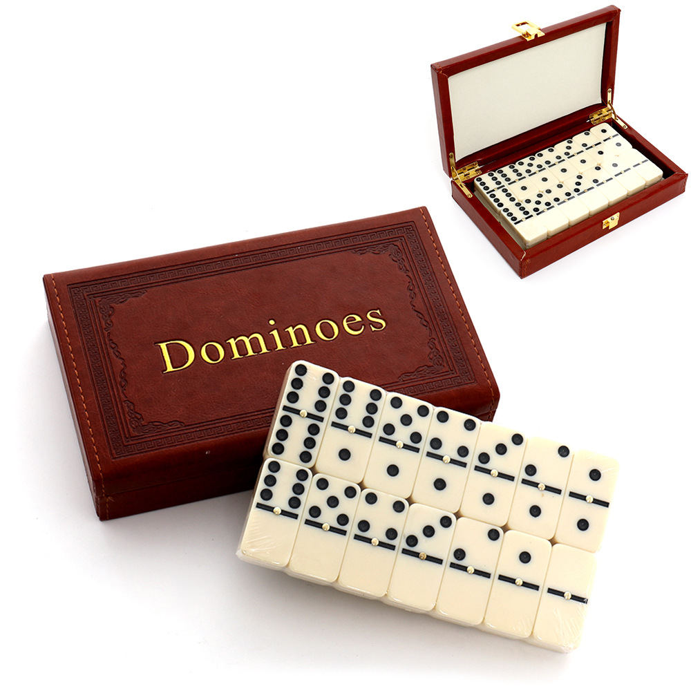 28Pcs Resin Domino Set Classic - Board Game Master ulasan dan harga