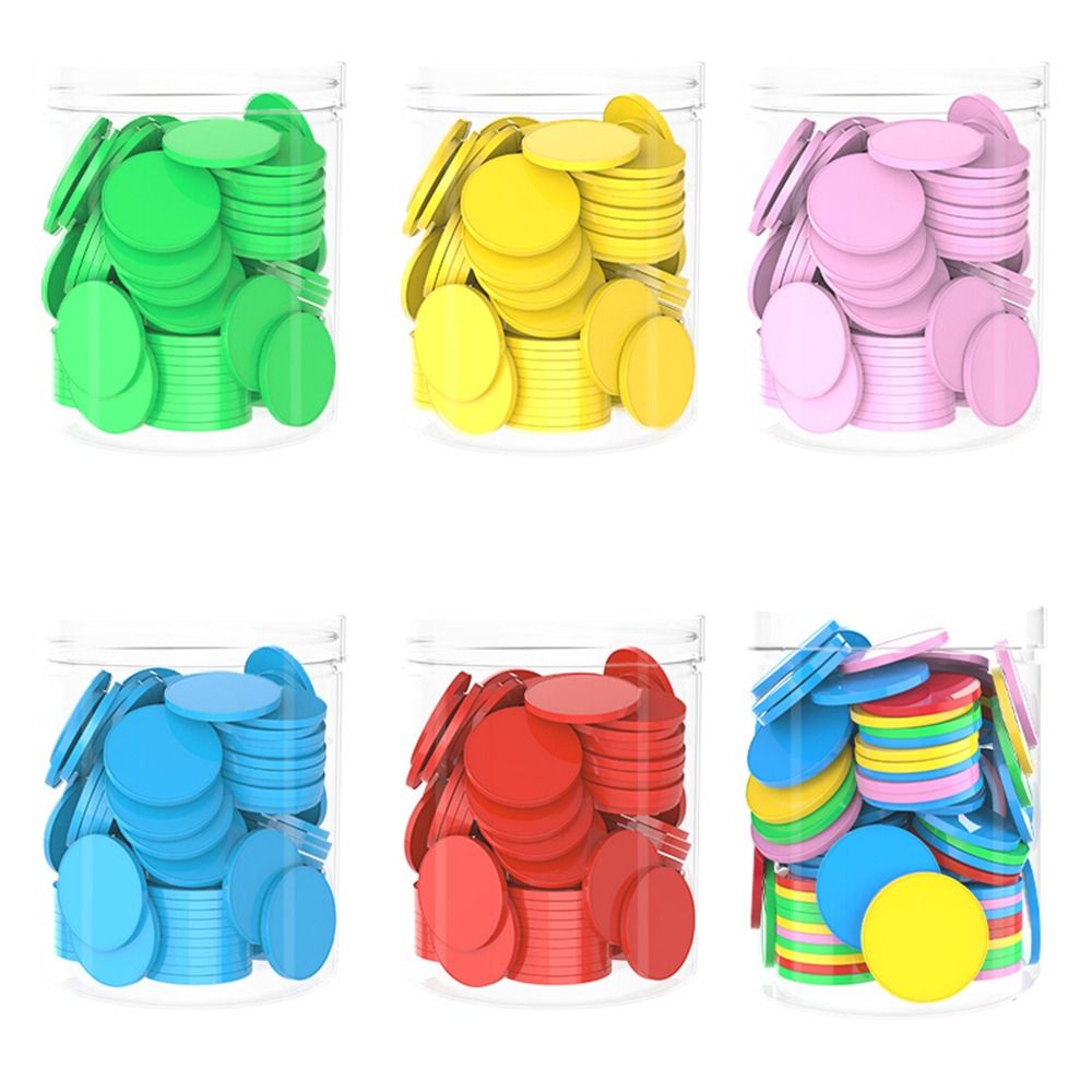 100pcs Plastic Counting Chips  - Board Game The Sims ulasan dan harga