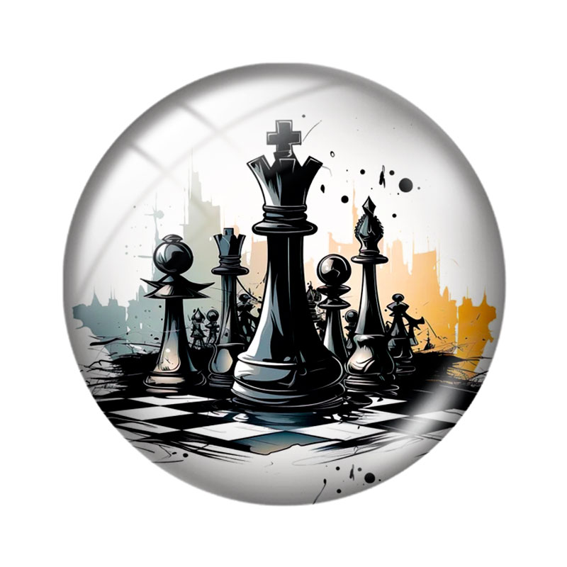 Watercolor Chess Game  12/18/2 - Board Game Is ulasan dan harga