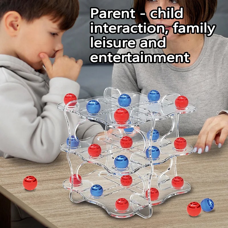 3D Three-Dimensional Tic-Tac-T - Board Game Quarto ulasan dan harga