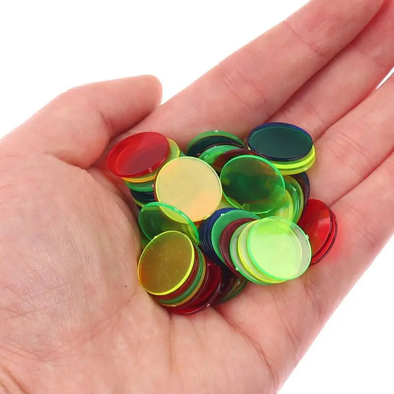 50/100/200pcs 19mm Chips Plast - Board Game The Sims ulasan dan harga