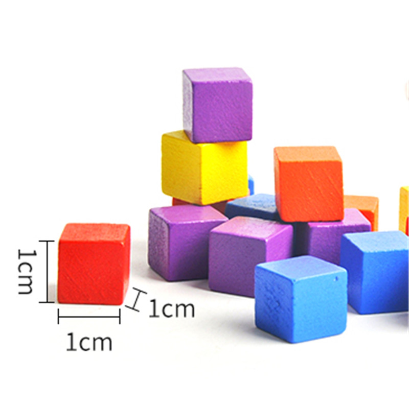 50Pcs/lots 10mm Colorful Wood  - Board Game The Sims ulasan dan harga