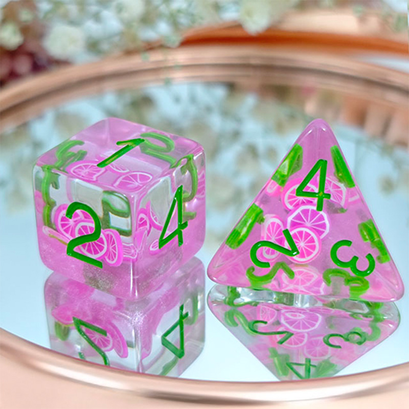 7Pcs/Set Dices Board Games Acc - Board Game Zone ulasan dan harga