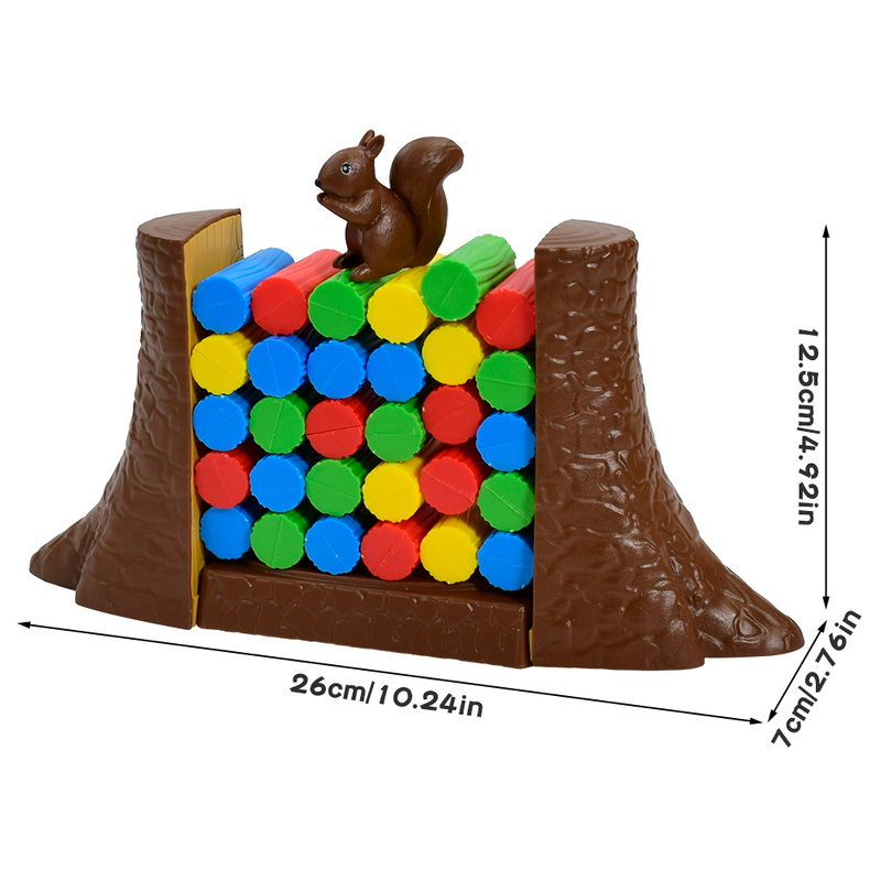Squirrel Push Log Balance Boar - Board Game Quarto ulasan dan harga