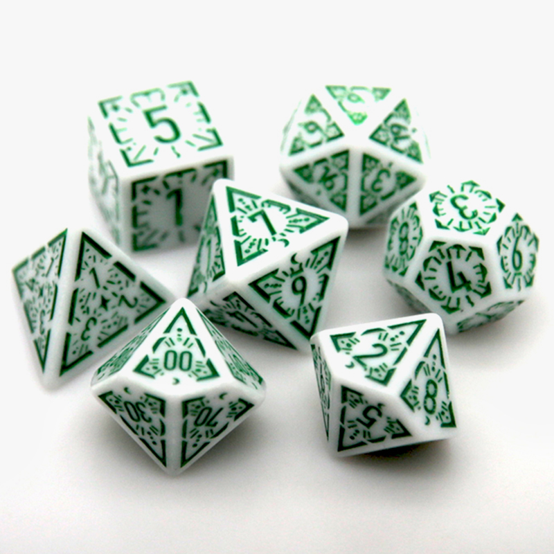 7PCS/set Multi-sided Dice New  - Board Game Master ulasan dan harga