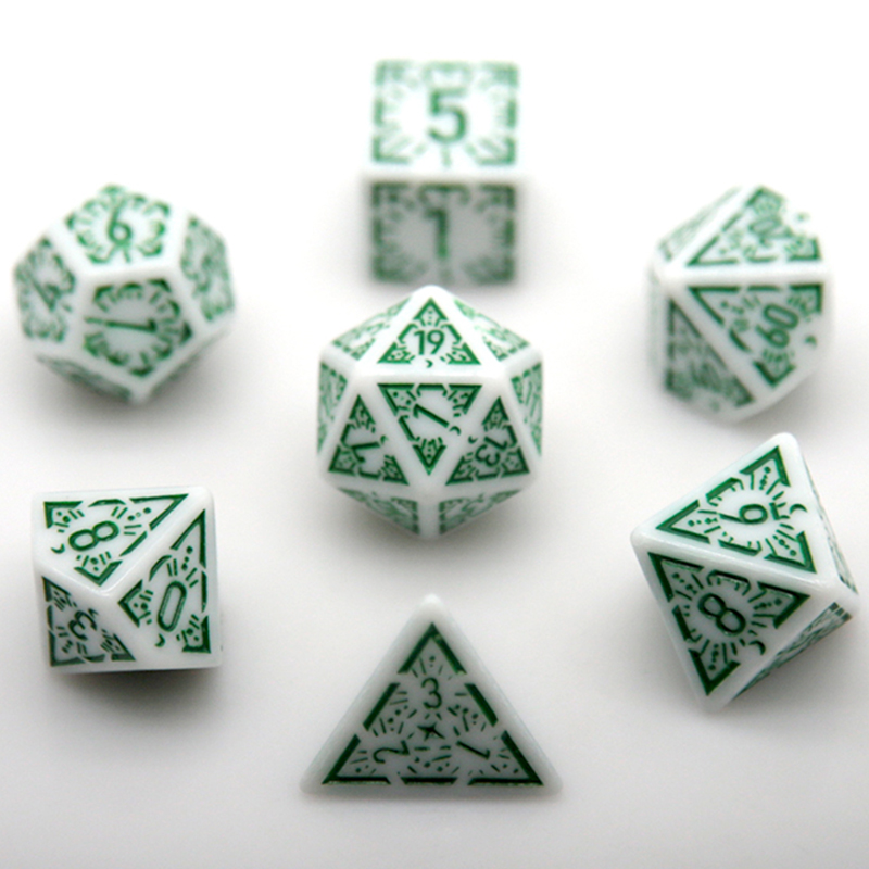 7PCS/set Multi-sided Dice New  - Board Game Master ulasan dan harga