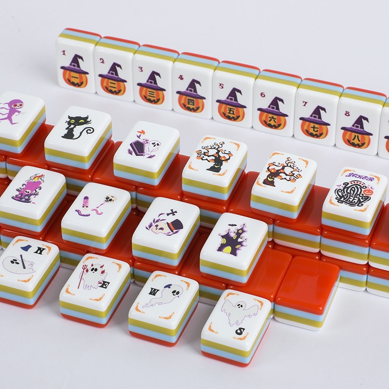 Halloween Themed American Mahj - Board Game Web ulasan dan harga