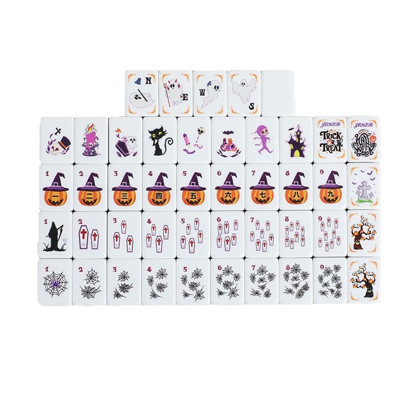 Halloween Themed American Mahj - Board Game Web ulasan dan harga