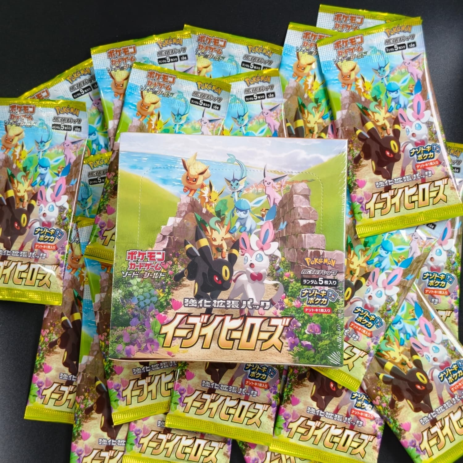 1 Box Homemade S6A Eevee Heroe - Board Game Japan ulasan dan harga